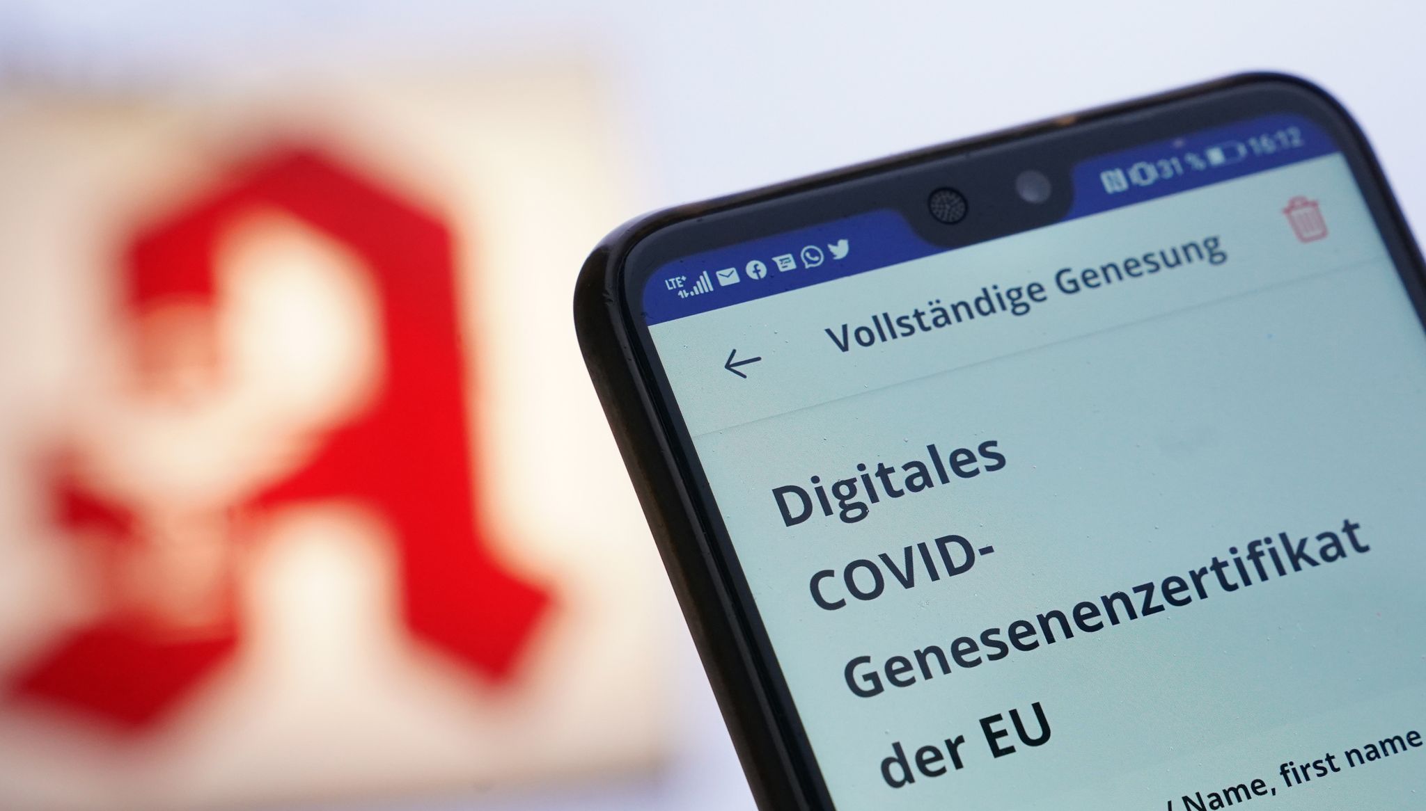 Coronavirus – Digitales Genesenen-Zertifikat