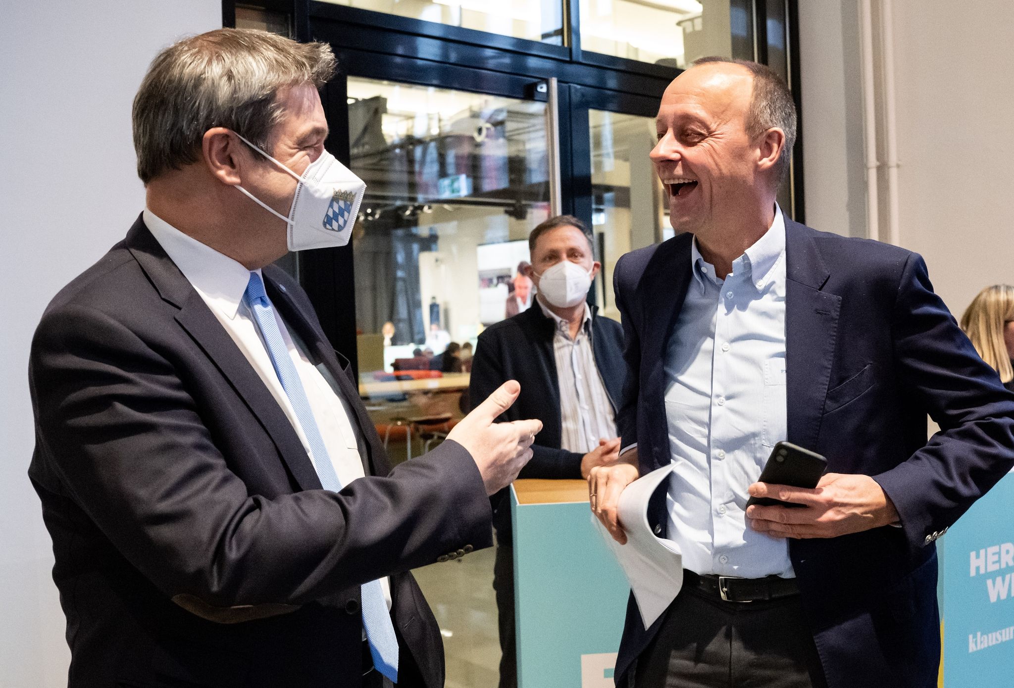 Markus Söder und Friedrich Merz