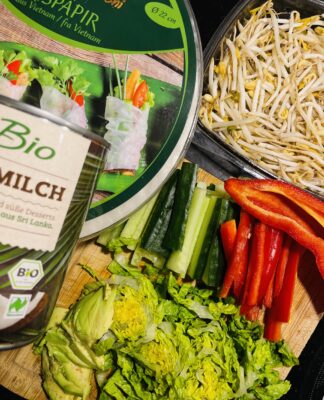 Foto des Tages: vegetarische Sommerrollen