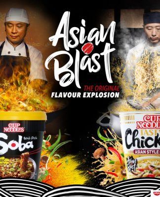 Geschmacksexplosion auf Japanisch -Nissin Foods, Erfinder der Instant-Nudeln, startet 3. Welle der „Asian Blast“ Kampagne