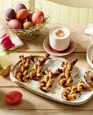 Backen zu Ostern leicht gemacht Knusperhasen mit Grafschafter Goldsaft