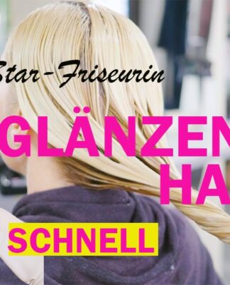 Krass. So schnell glänzt mein Haar wieder