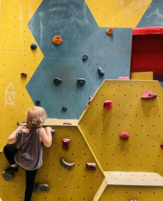 Foto des Tages: Bouldern für Kids in Bamberg