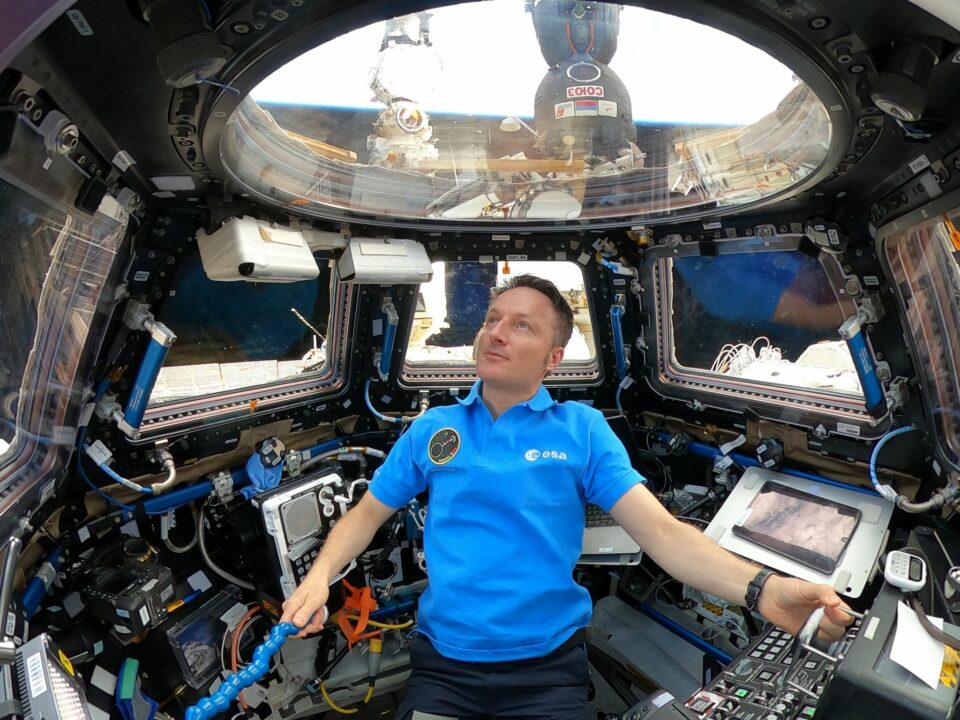 Astronaut Maurer führt im All eine Art Tagebuch