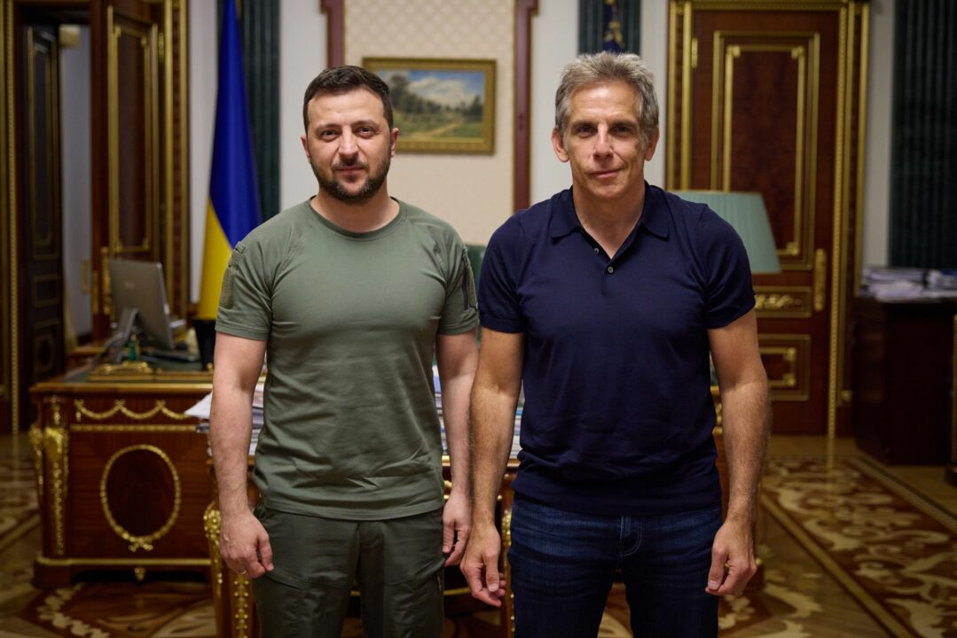 Ben Stiller in Ukraine: «Selenskyj macht unglaublichen Job»