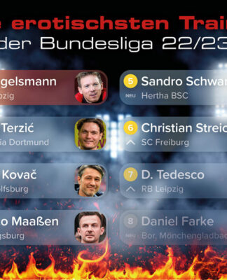 Da ist das Ding! Nagelsmann ist der erotischste Bundesligatrainer