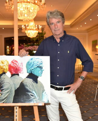 Jochen Cerny: Ein Banker, der Künstler wurde. Vernissage im Steigenberger Frankfurter Hof