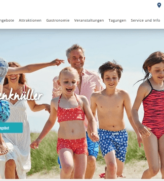 Ferien- und Freizeitpark Weissenhäuser Strand: Innovative Webseite mit vielen neuen Funktionen und nahbarem Design