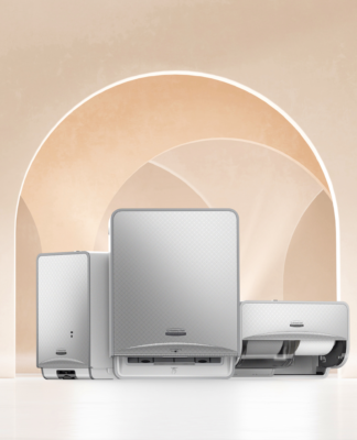 Neue ICON™-Spenderkollektion von Kimberly-Clark Professional™ für öffentliche Einrichtungen und das Gastgewerbe