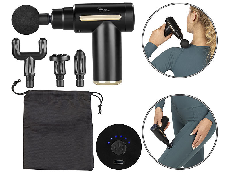 newgen medicals Kompaktes Akku-Hand-Massagegerät newgen medicals Kompaktes Akku-Hand-Massagegerät