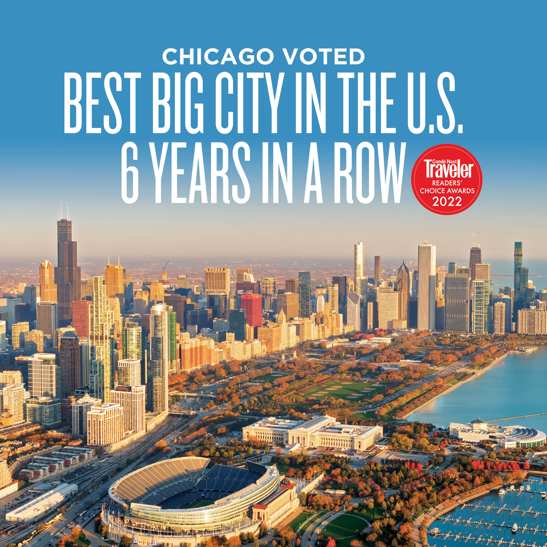 Chicago zur besten Großstadt in den USA gewählt! Chicago zur besten Großstadt in den USA gewählt!