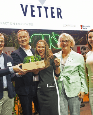 Vetter treibt das Thema Nachhaltigkeit weiter voran