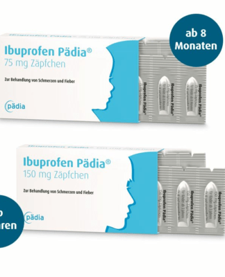 Jetzt neu verfügbar: Ibuprofen Pädia® Zäpfchen für Kinder
