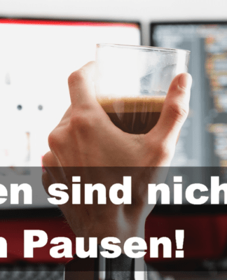 Die Biopause am Arbeitsplatz