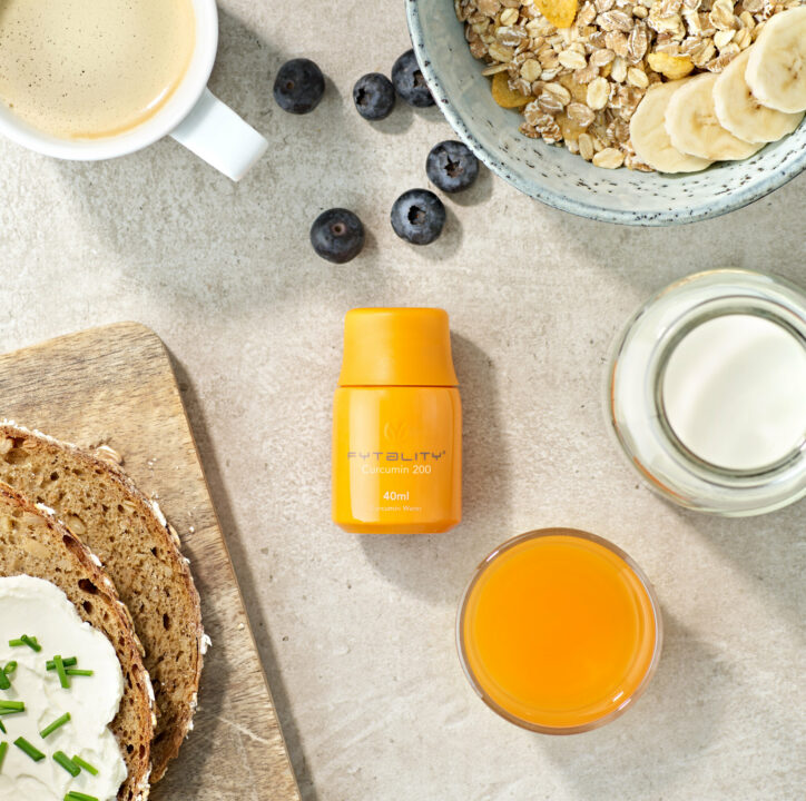 Gesund mit Kurkuma FYTALITY Curcumin Shot
