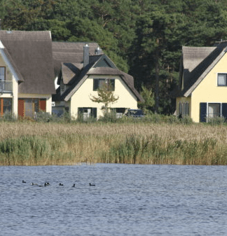 Weihnachten/Silvester: Insel Rügen im Reethaus Strandvogt mit herrlichem Wasserblick