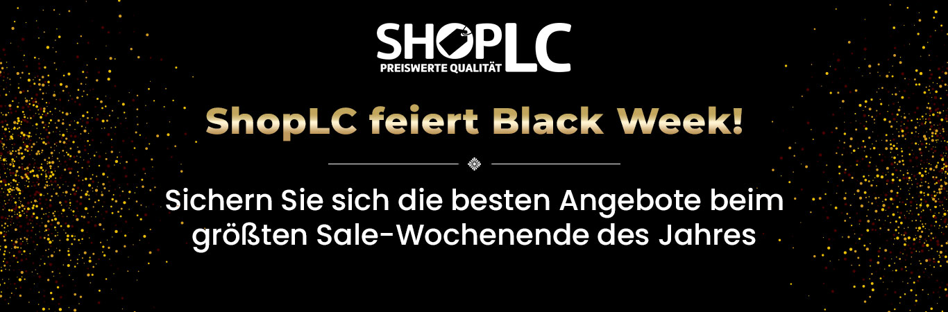 ShopLC feiert Black Week ShopLC feiert Black Week