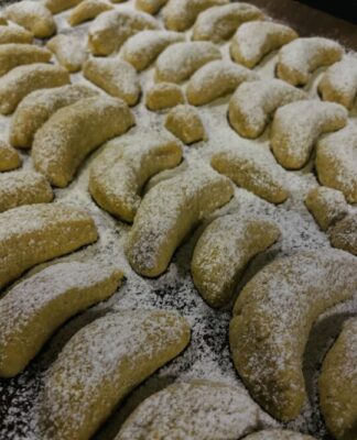 Foto des Tages: “Vanillekipferl aus der Weihnachtsbäckerei“