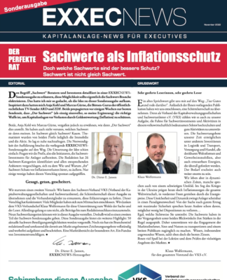 Sachwert-Investments als Waffe gegen Geldentwertung