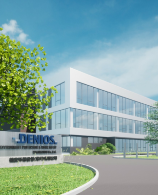 DENIOS legt Grundstein für neues Gebäude in China