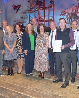 365 Jahre Mitarbeiter bei der Raiffeisenbank Südhardt eG