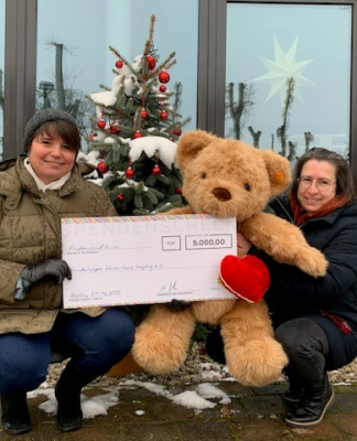 Weihnachtsgeschenk der besonderen Art: VielfaltMenü spendet an Kinderhospiz Bärenherz