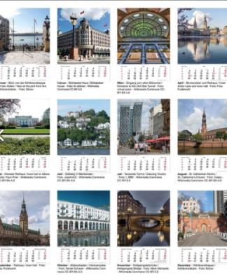 70 Jahre legendärer Bildkalender „Hamburg-Rund um die Alster“