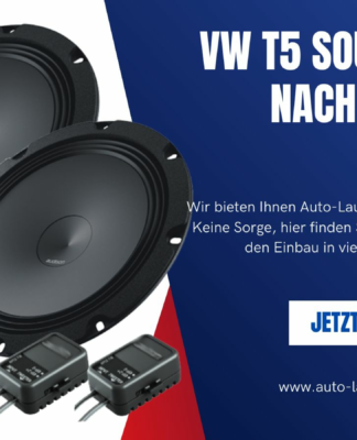 VW T5 Soundsystem nachrüsten mit 300 Watt Top-Klangsystem