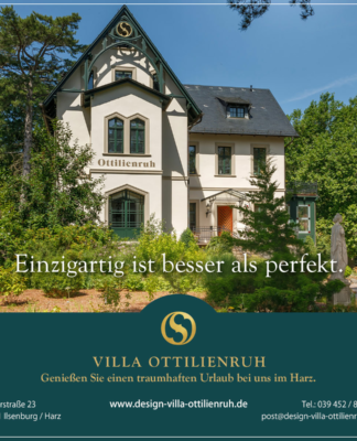 Einzigartige Suiten für eine Auszeit im Harz