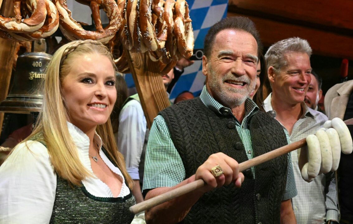 Für Schwarzenegger ging es im Rampenlicht um die Wurst