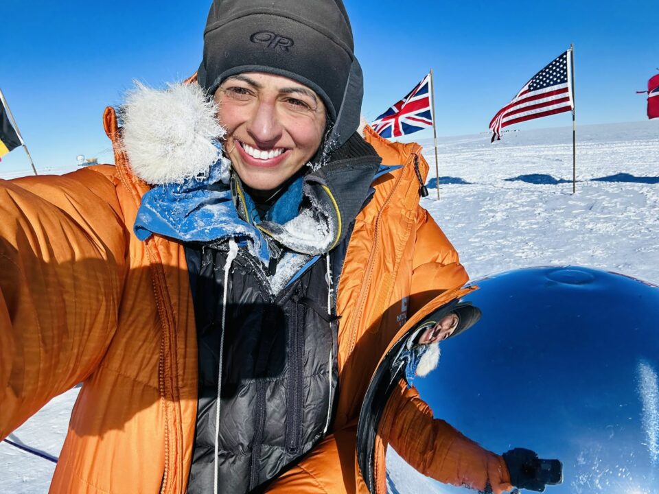 Expedition: Britin solo durch die Antarktis