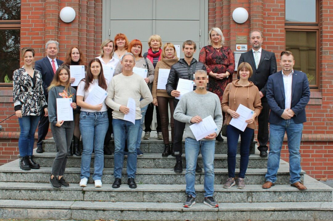 Vierter Willkommenskurs für ukrainische Geflüchtete in Aschersleben: Deutsch(land) verstehen, Chancen erkennen Vierter Willkommenskurs für ukrainische Geflüchtete in Aschersleben: Deutsch(land) verstehen, Chancen erkennen