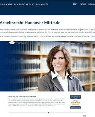 KAH übernimmt arbeitsrecht-hannover-mitte.de
