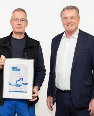 Guido Hoedt seit 30 Jahren bei DENIOS