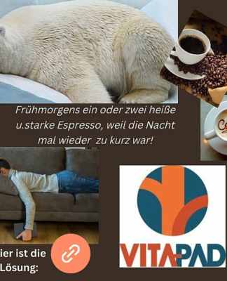 Zwei Espresso bitte, weil die Nacht zu kurz war!