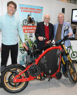 Innovation: eROCKIT vereint Fahrrad, eBike und Motorrad