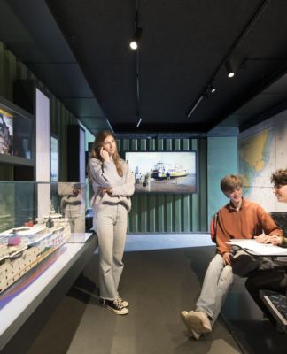 Neu auf Texel: Fähren-Steuerhaus wird zum multimedialen Ausstellungsraum
