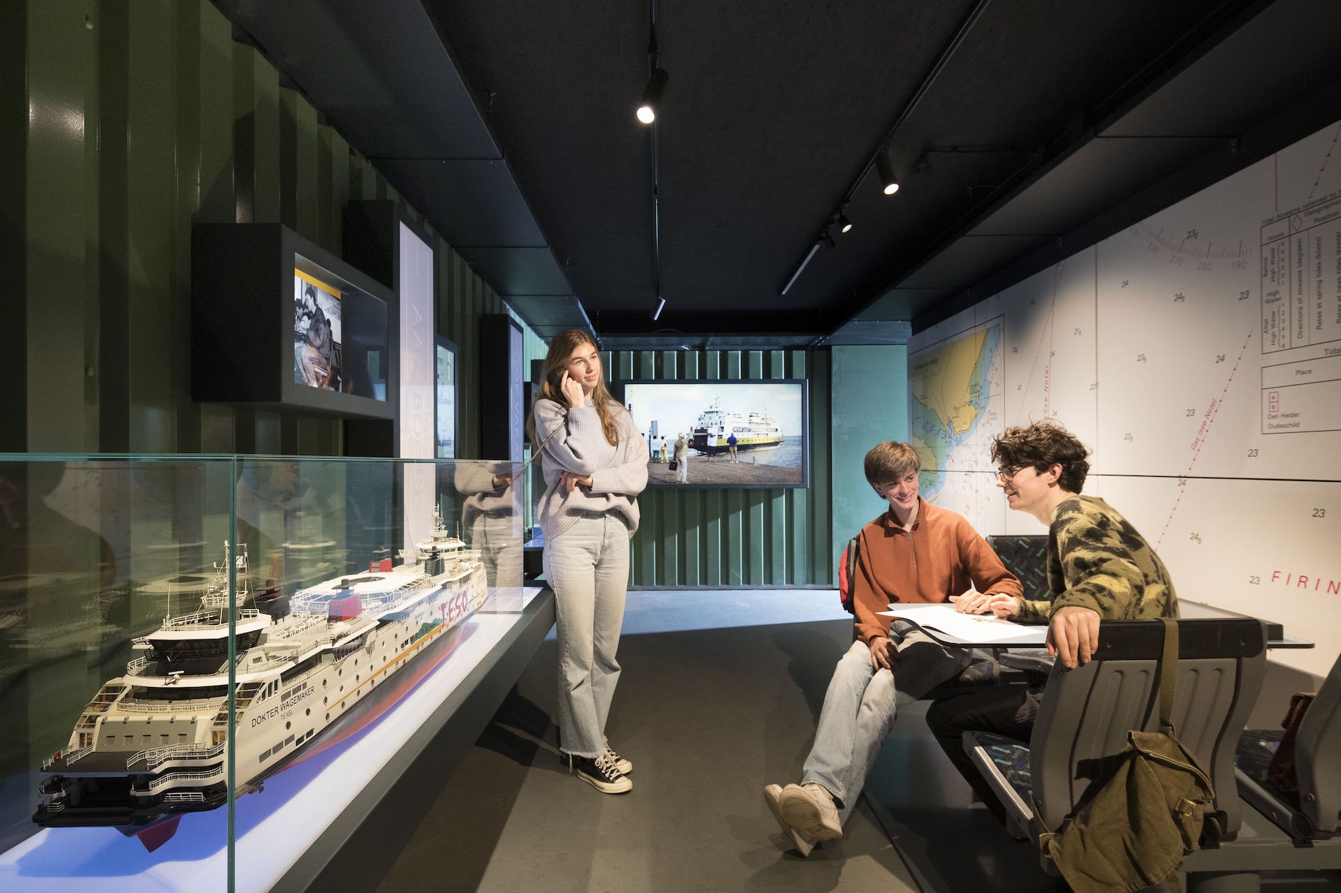 Neu auf Texel: Fähren-Steuerhaus wird zum multimedialen Ausstellungsraum Neu auf Texel: Fähren-Steuerhaus wird zum multimedialen Ausstellungsraum