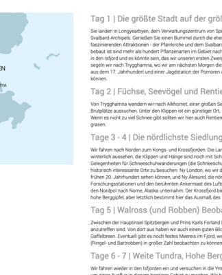 CRUISEHOST präsentiert spezielle Darstellung für Expeditionskreuzfahrten