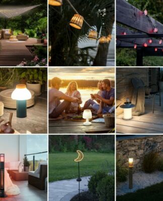 Lichttrends für die Gartensaison – Lampenwelt.de stellt bunte Lichtideen für den Außenbereich vor