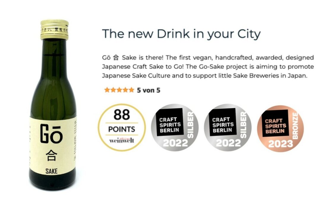 Berliner Craft Sake Unternehmen erneut mit Medaille ausgezeichnet Berliner Craft Sake Unternehmen erneut mit Medaille ausgezeichnet