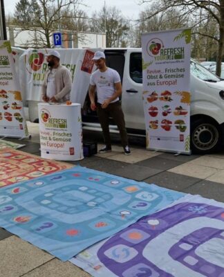 Gesunde Ernährung mit Obst aus Europa