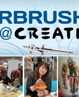Airbrush @ CREATIVA: Kunst rund um die Spritzpistole in Dortmund