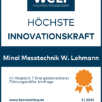 Minol zum dritten Mal in Folge innovativster Energiedienstleister