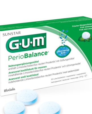 GUM PerioBalance bringt die Mundflora ins Gleichgewicht