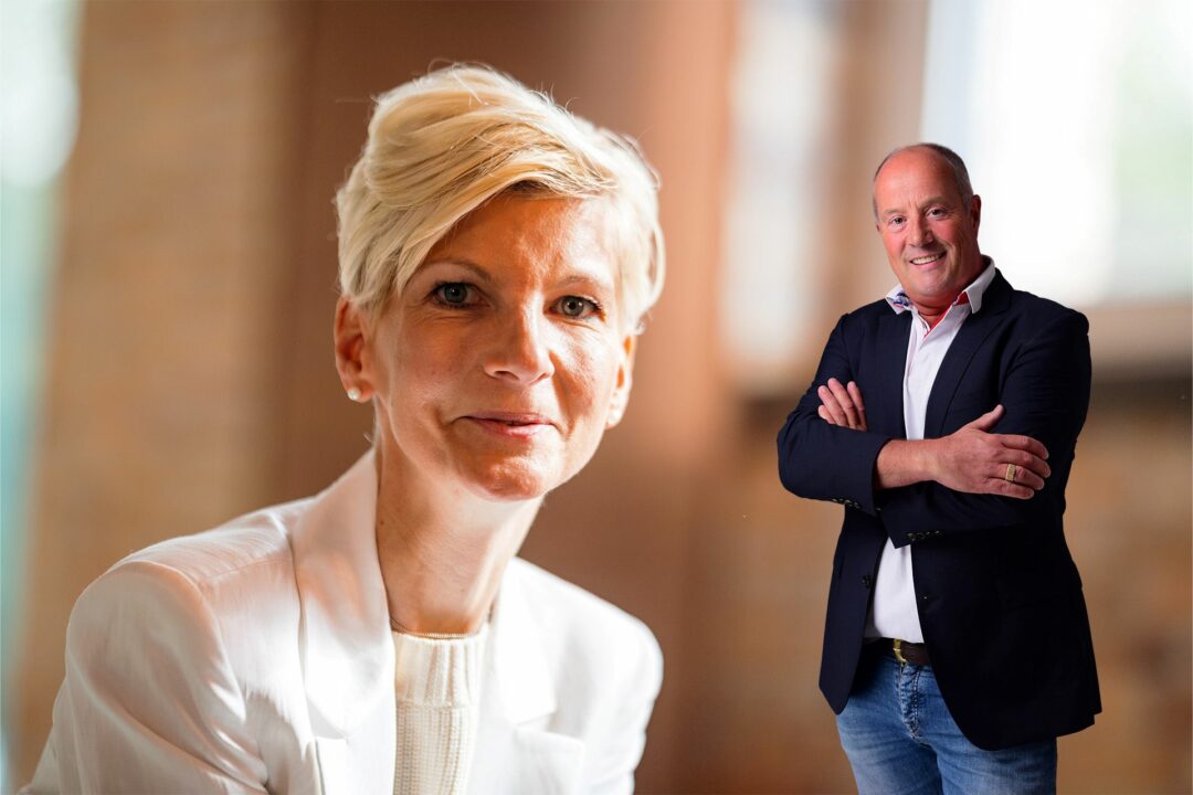 Dr. Johanna Dahm: Unternehmen sollten massiv in Talente investieren Dr. Johanna Dahm und Marcus Braukmann