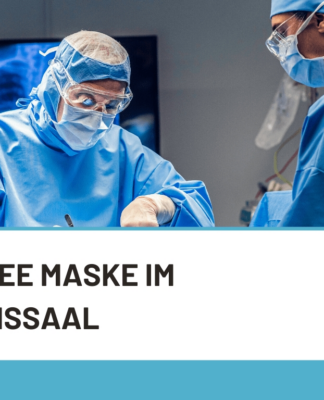 Geniale Idee Maske im Operationssaal