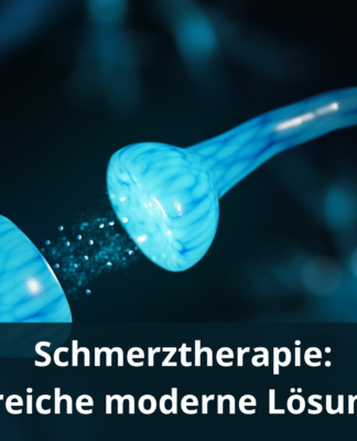 Schmerztherapie: es gibt zahlreiche moderne Lösungsoptionen