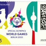 Vorstellung der Sonderbriefmarke „Special Olympics World Games Berlin 2023“