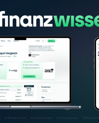 Finanzwissen.de setzt mit Website Update neue Maßstäbe für finanzielle Bildung